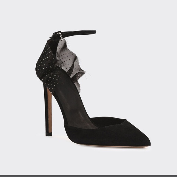 Iro quincia black suede pumps - Picture 2 of 16